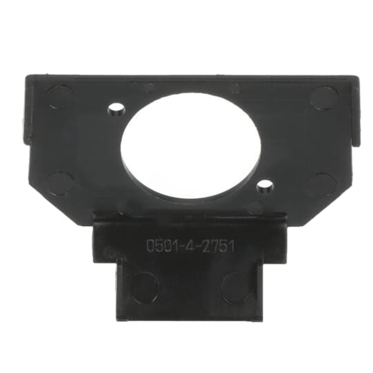 Socket Fixing Plate for XLR 1 gang anthracite