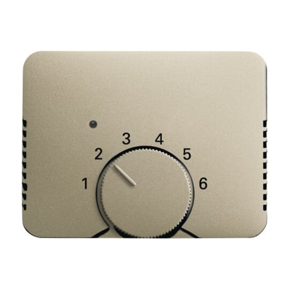 Cover plate with legend Characters 1 ... 6 for Thermostat Turn button other - alpha