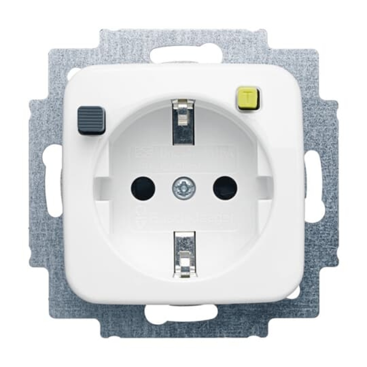 FI-Schukomat SCHUKO socket insert Safety Shutter alpine white - Reflex SI
