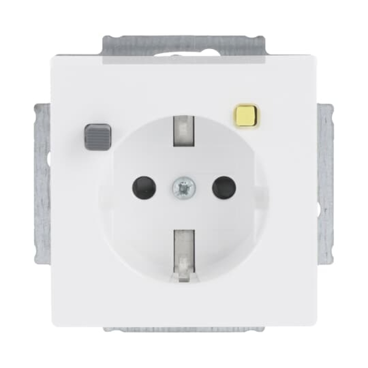 FI-Schukomat SCHUKO socket insert Safety Shutter studio white - Platform 63