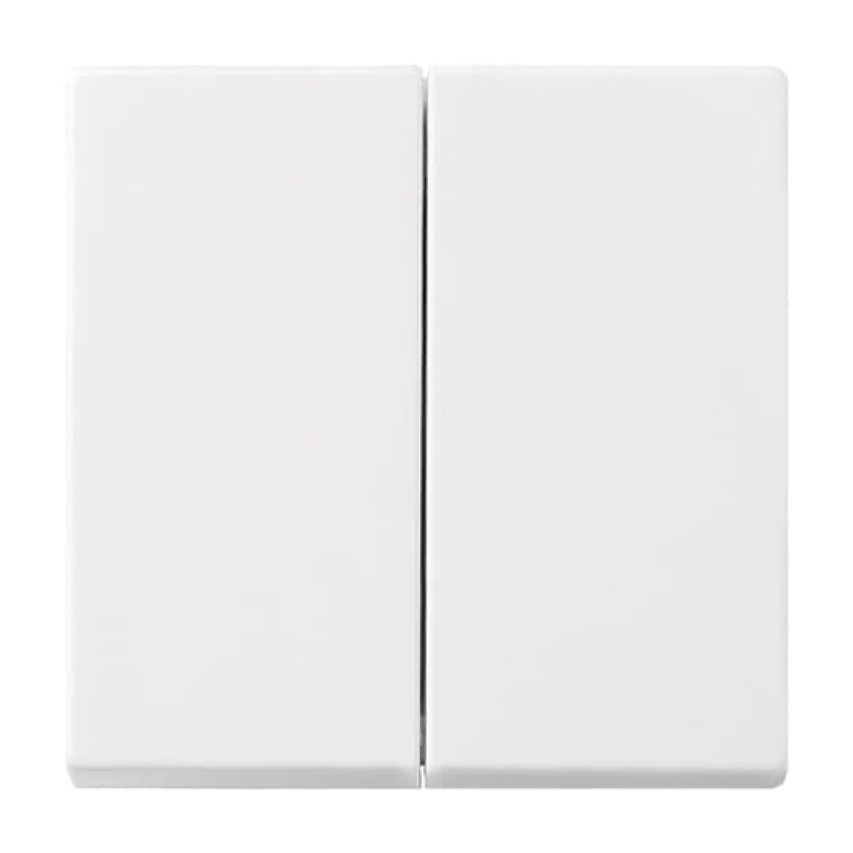 Rocker for Switchpush button, Two-part rocker alpine white - Busch-balance SI