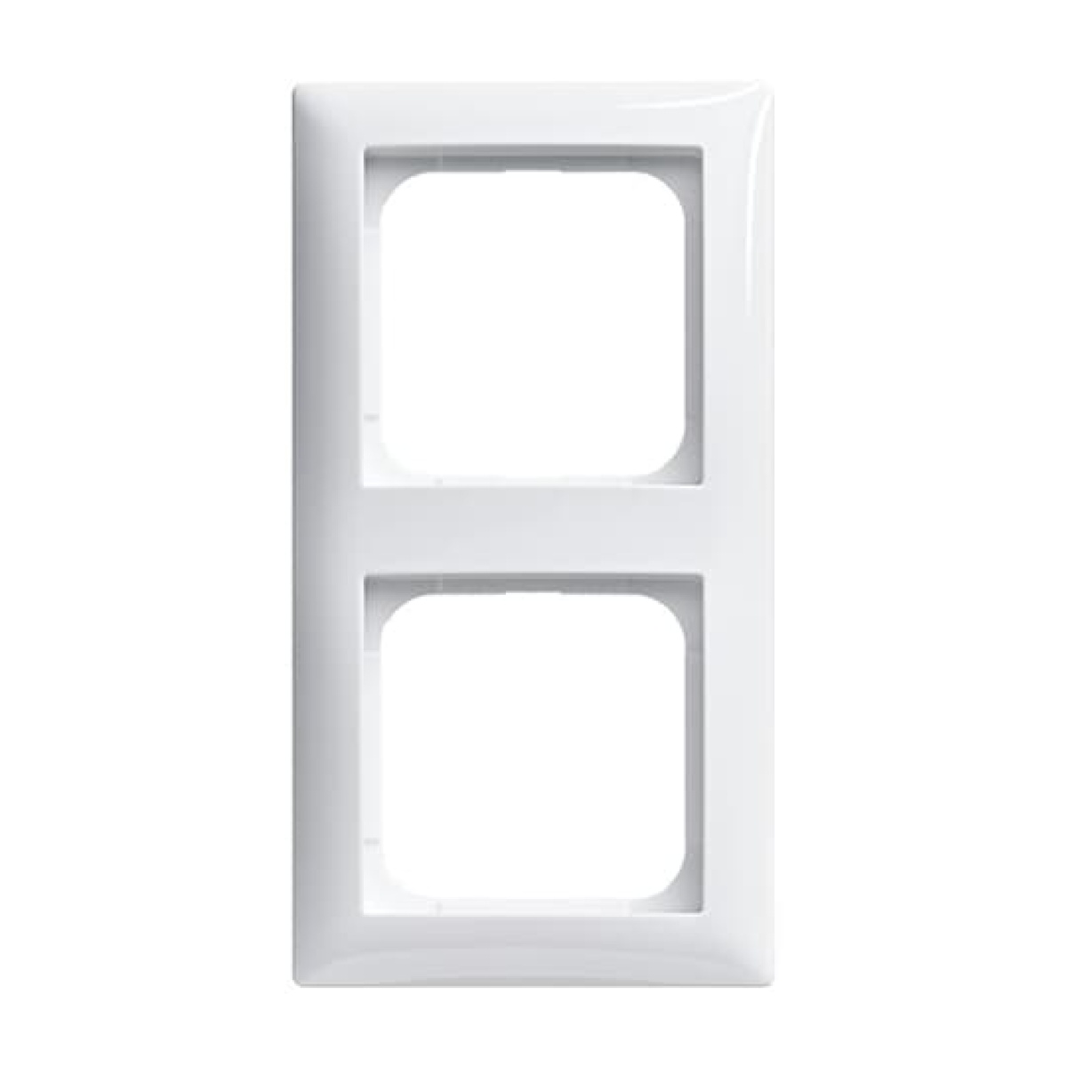 Cover frame 2-gang alpine white - Busch-balance SI