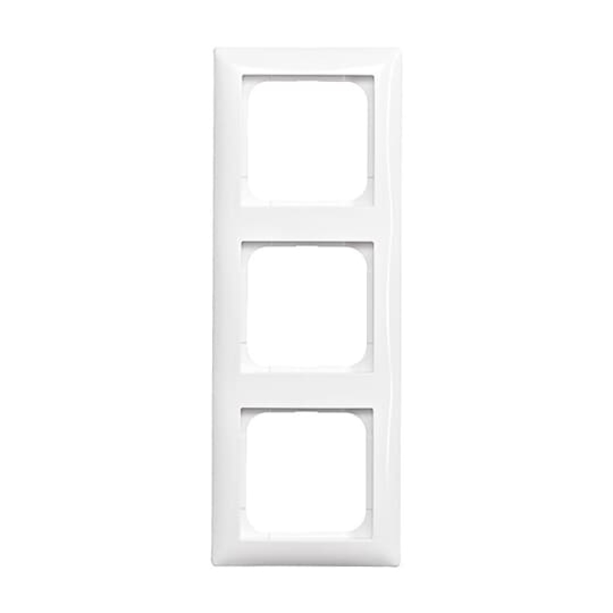 Cover frame 3-gang alpine white - Busch-balance SI
