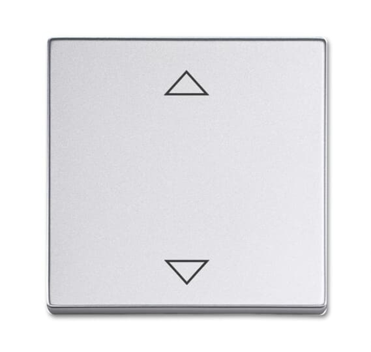 Rocker with legend Symbol "arrows" for Switchpush button, aluminium silver - Platform 63