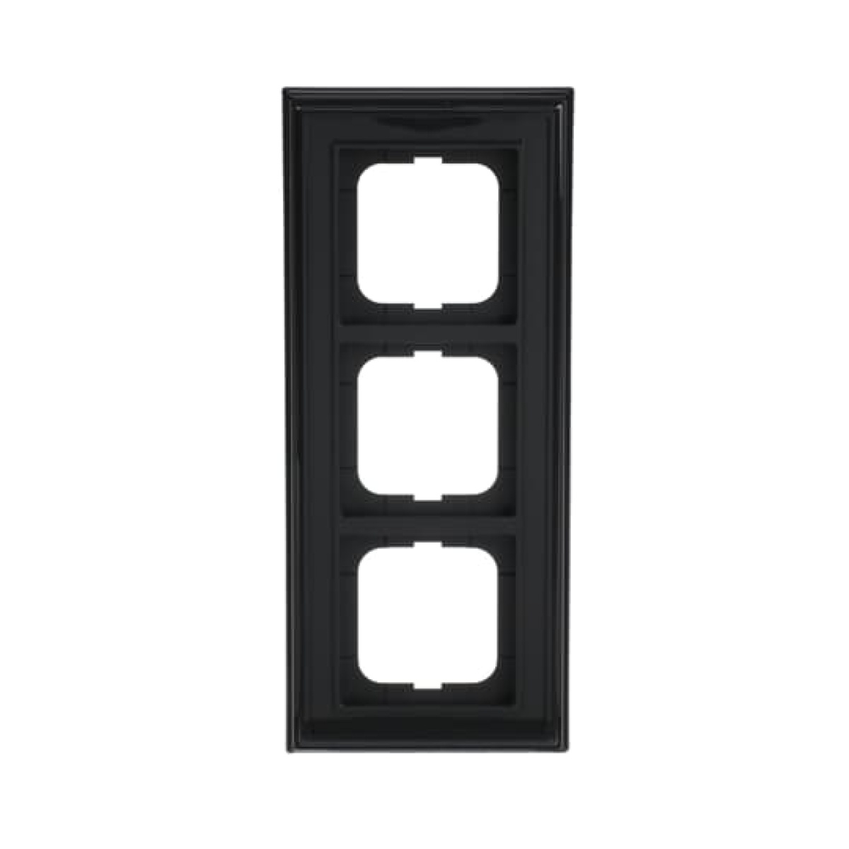 Cover frame 3-gang anthracite - Busch-Dynasty