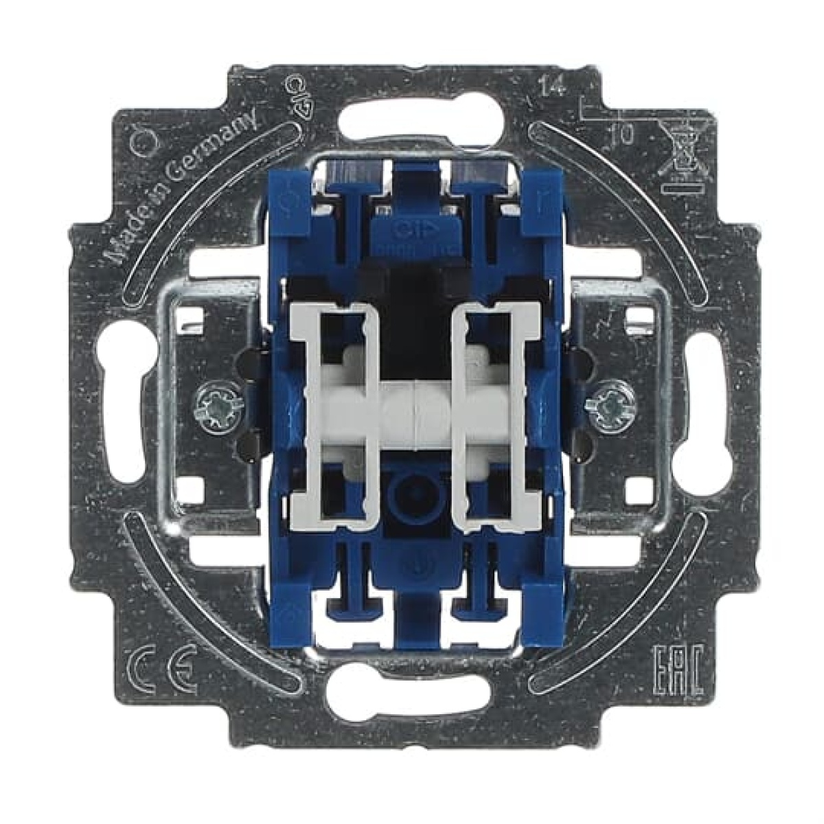 Rocker control switch Series switch for 2 rocker, LED not exchangeableOrange 16 A