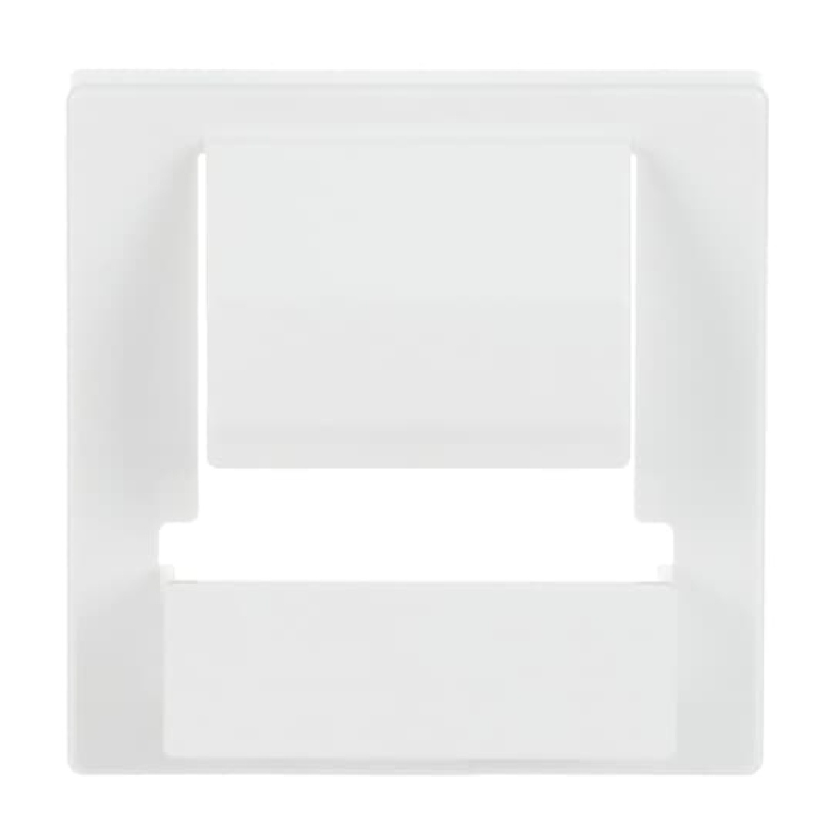 Cover plate PowerDock 1 gang studio white - Platform 63