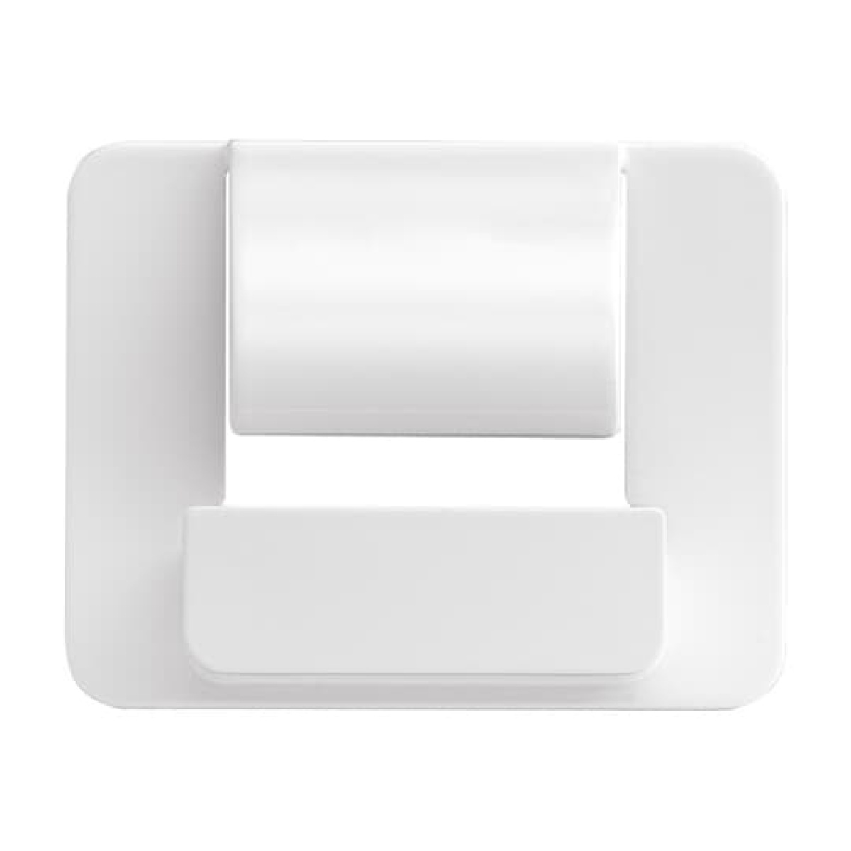 Cover plate PowerDock 1 gang studio white - alpha
