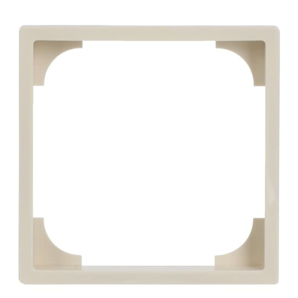 Intermediate Ring for cover plates Busch-Balance SI 1-gang ivory white - Platform 63