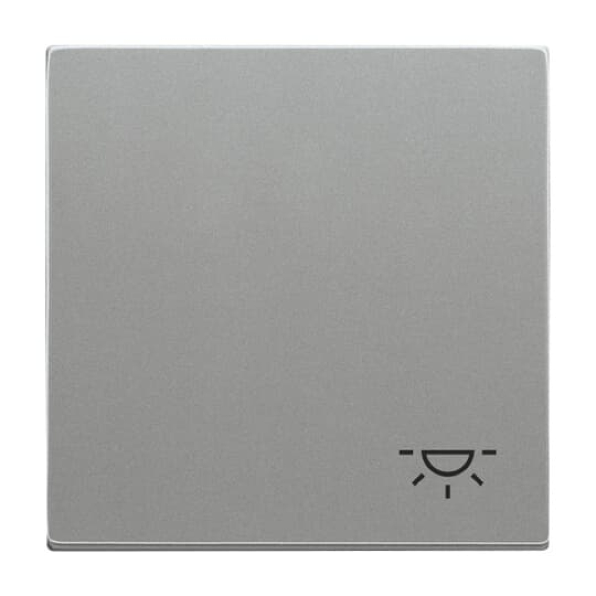 Rocker for Switchpush button, Single rocker grey metallic - Platform 63