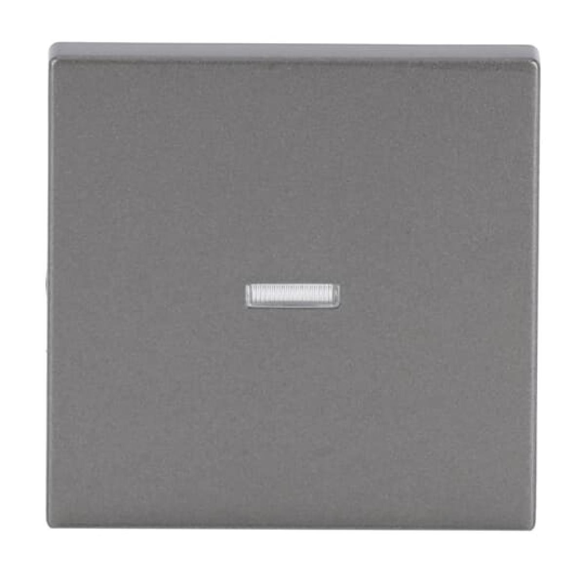 Rocker for Switchpush button, Single rocker grey metallic - Platform 63