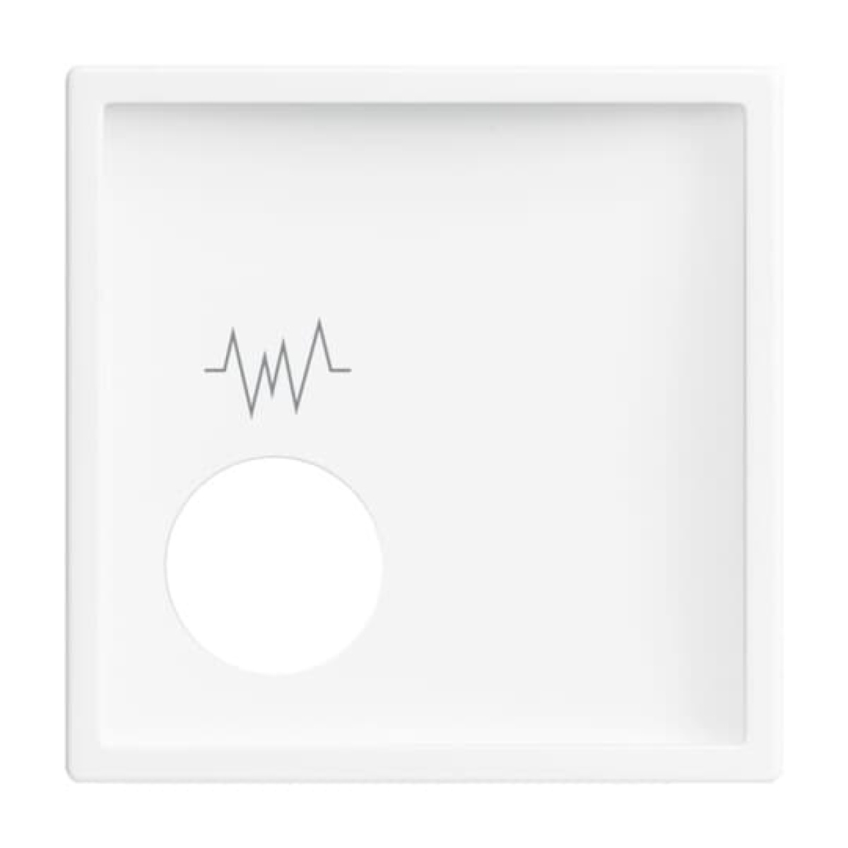 Cover plate Call unit studio white - Platform 63