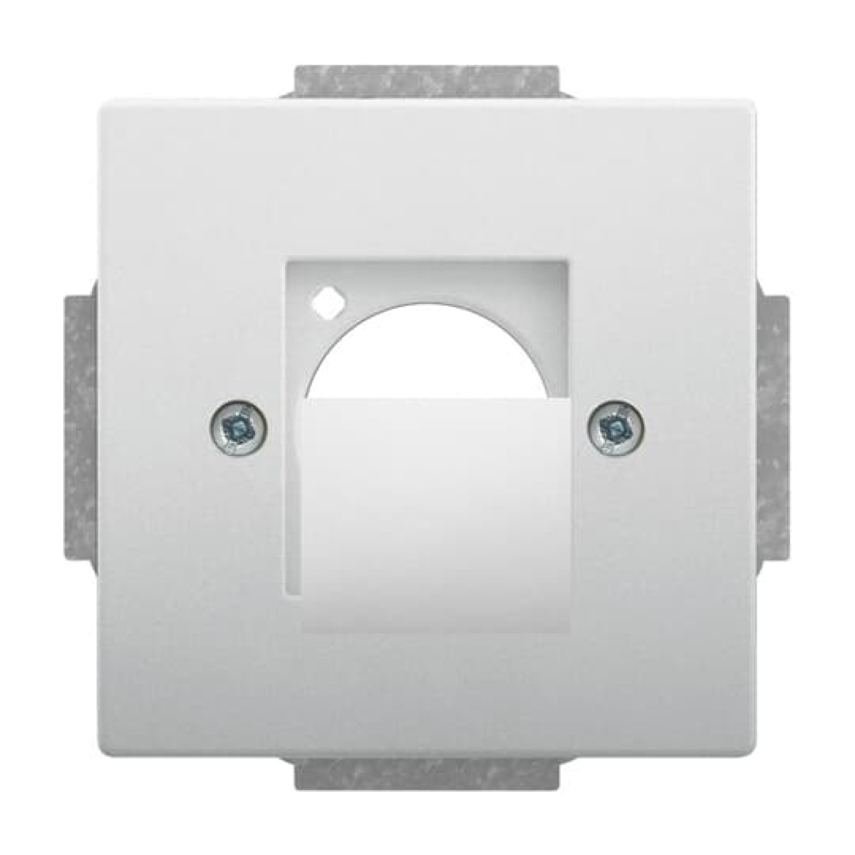 Cover plate XLR 1 gang stainless steel - Pure Stainless Steel