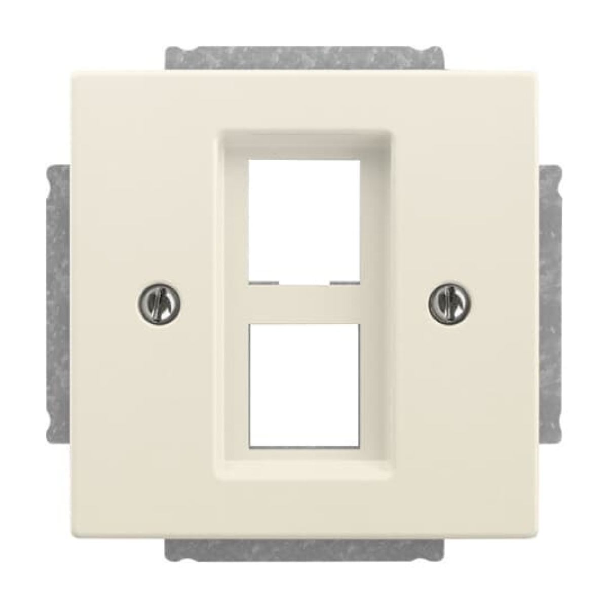 Cover plate Modular Jack ivory white - Platform 63