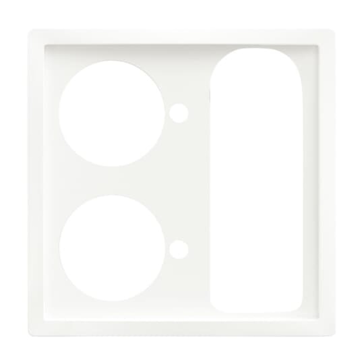 Cover plate studio white - Platform 63