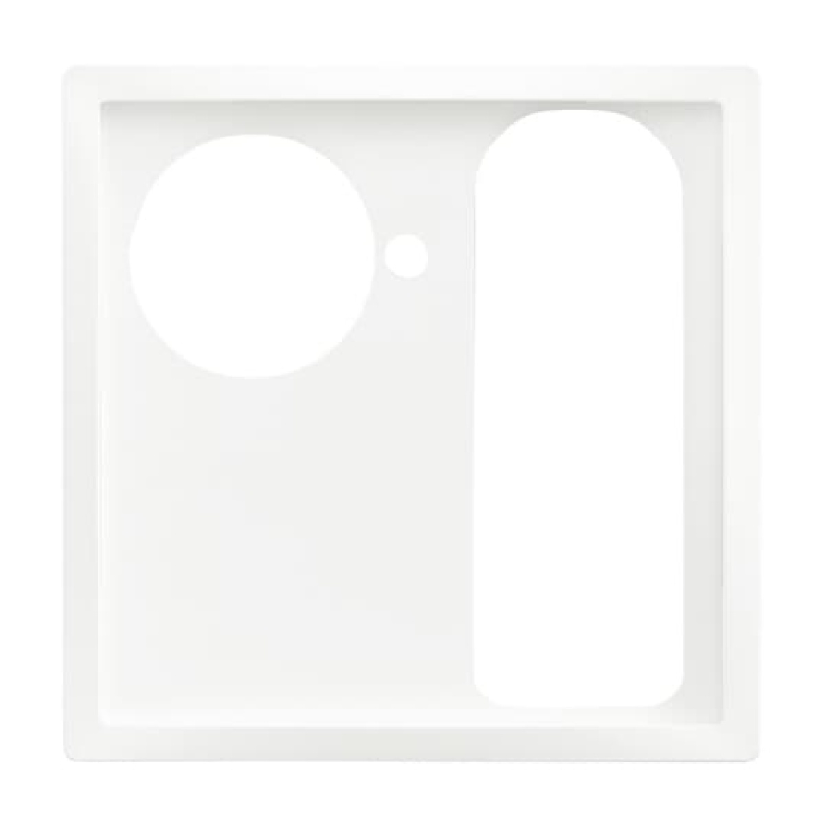 Cover plate studio white - Platform 63