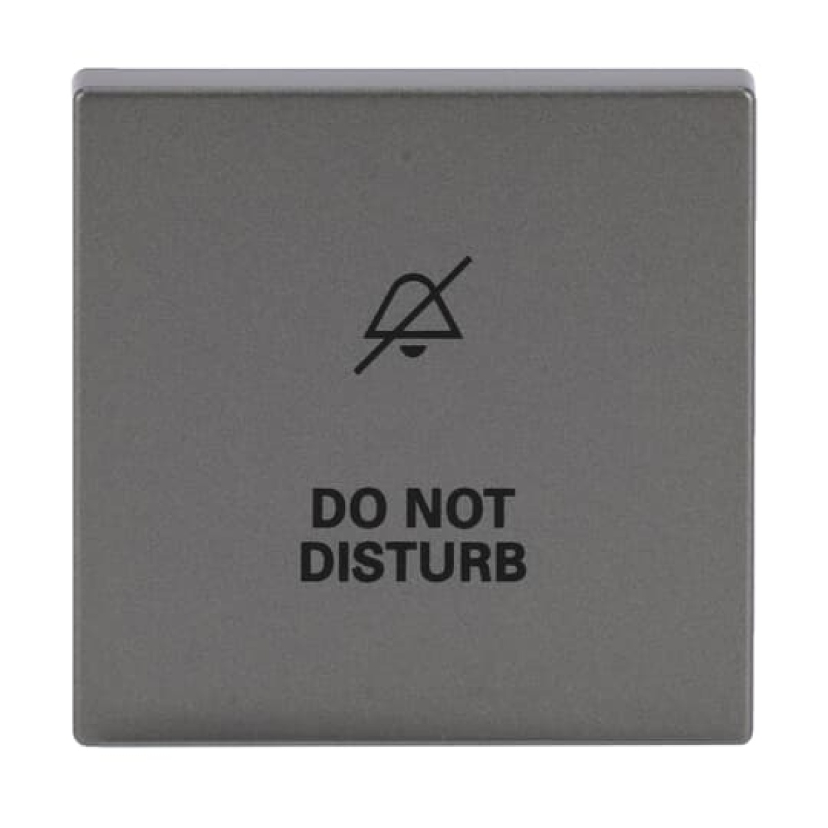 Rocker DND for Switchpush button, Single rocker grey metallic - Platform 63