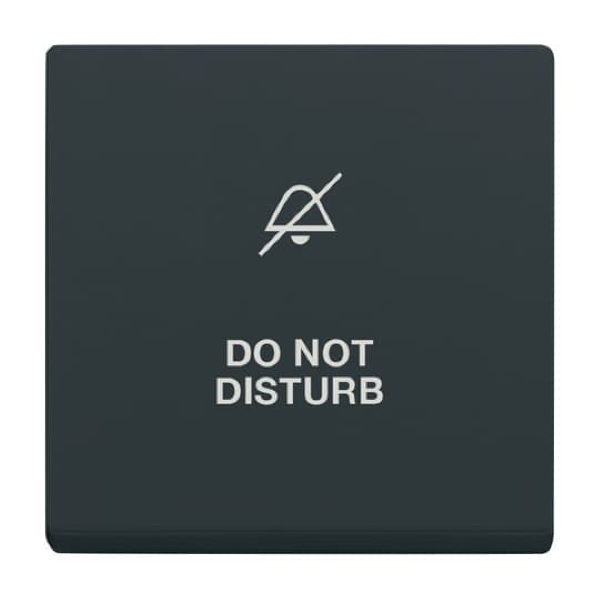 Rocker with legend DND for Switchpush button, Single rocker anthracite - Platform 63