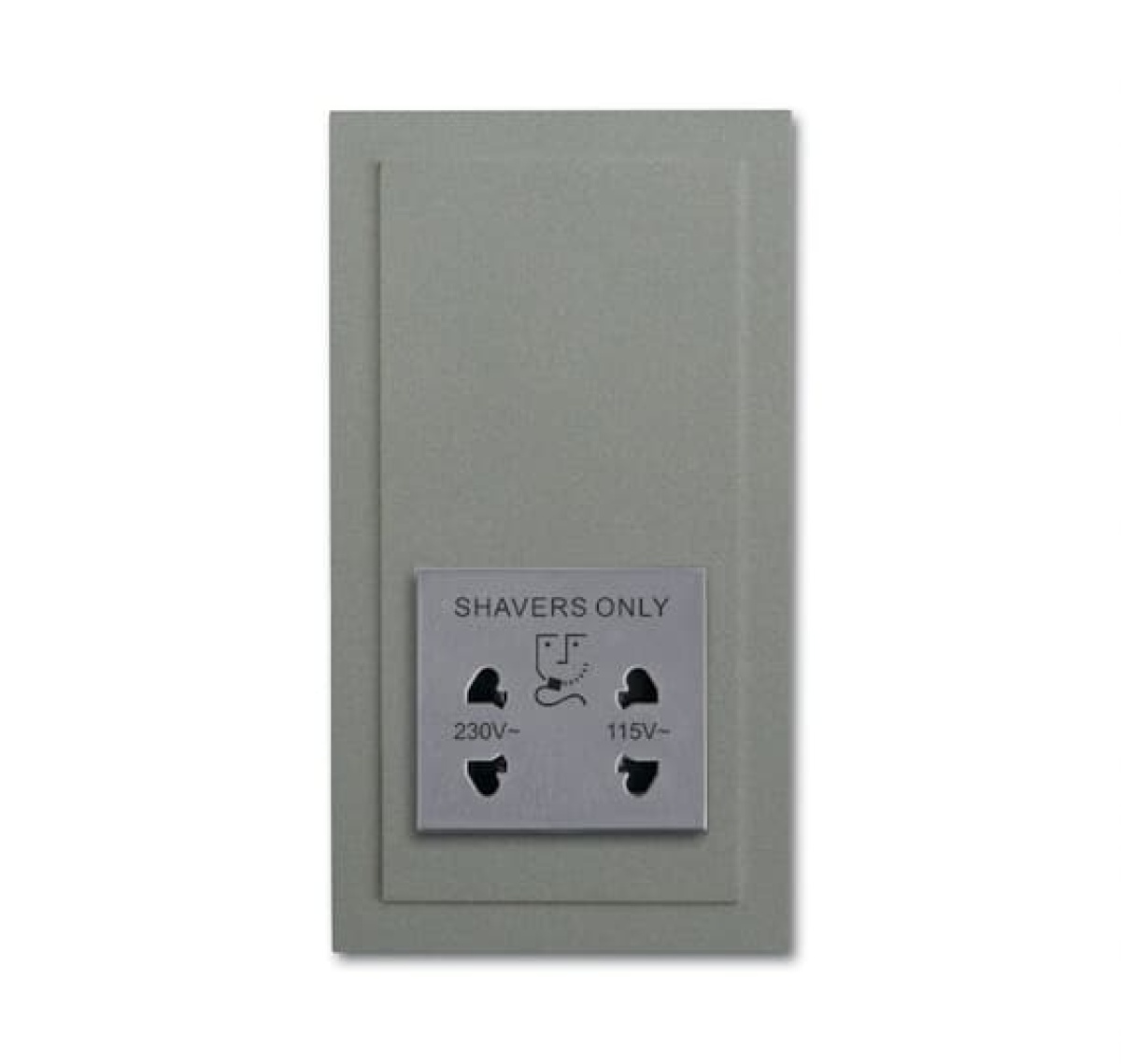 Socket Outlets grey metallic  - Platform 63