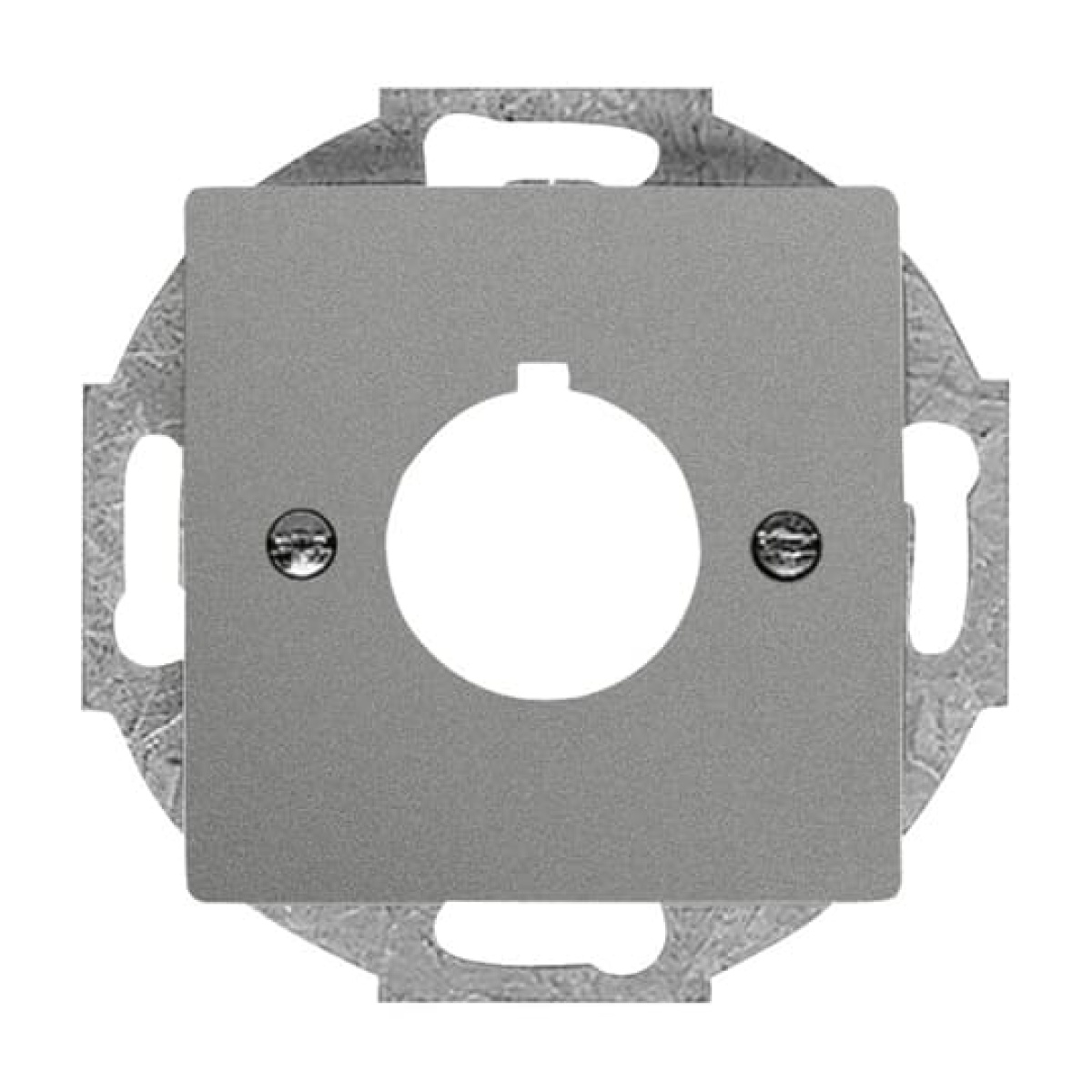Cover plate Bore hole grey metallic - Platform 63