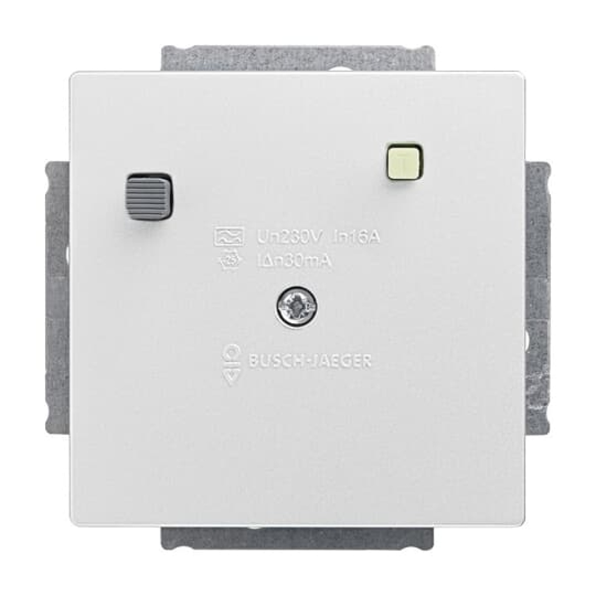 Buschmat RCD - Insert RCD 16 A 30 mA stainless steel - Pure Stainless Steel