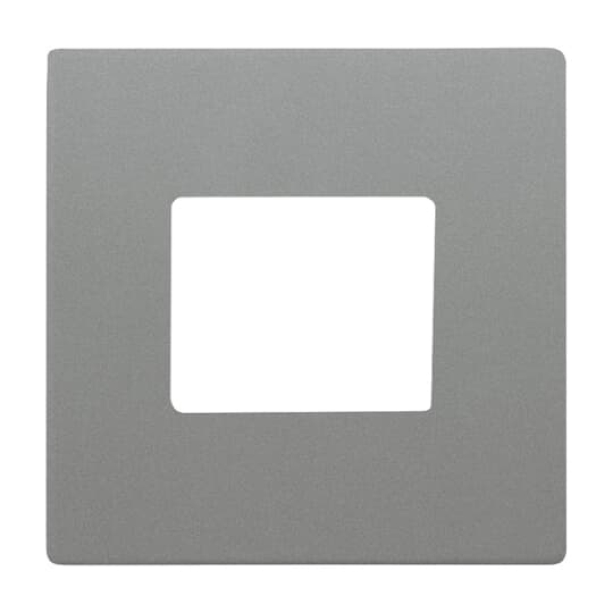 Cover Plate for Proximity switch grey metallic - 63x63