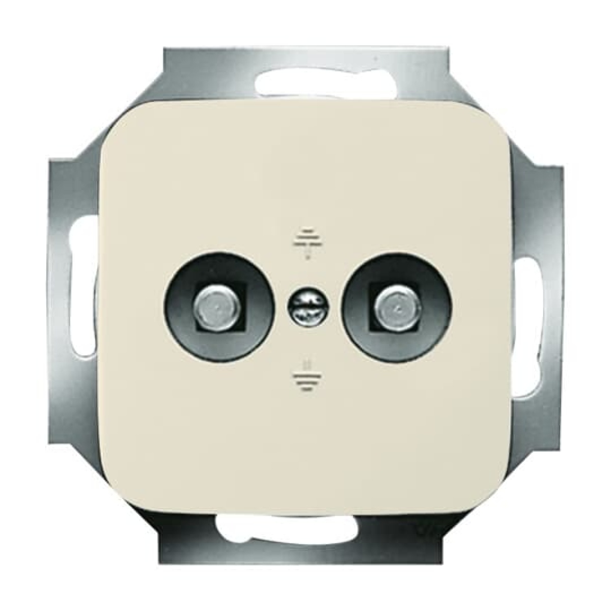 Equipotential socket insert white - Busch-Duro 2000 SI