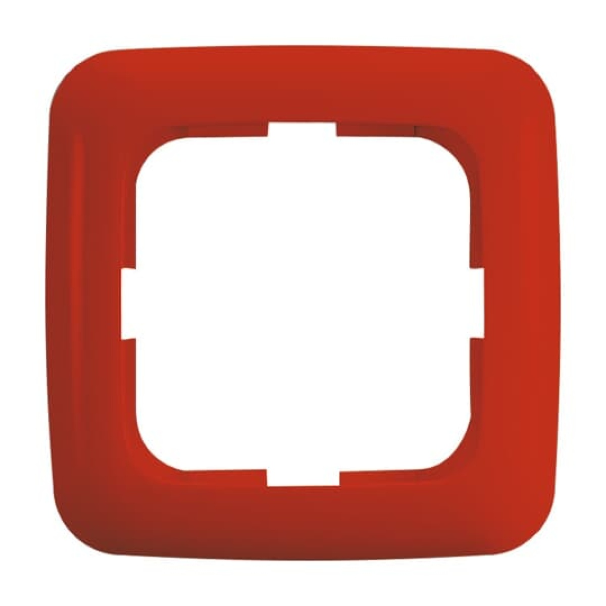 Cover frame 1-gang red - Reflex SI