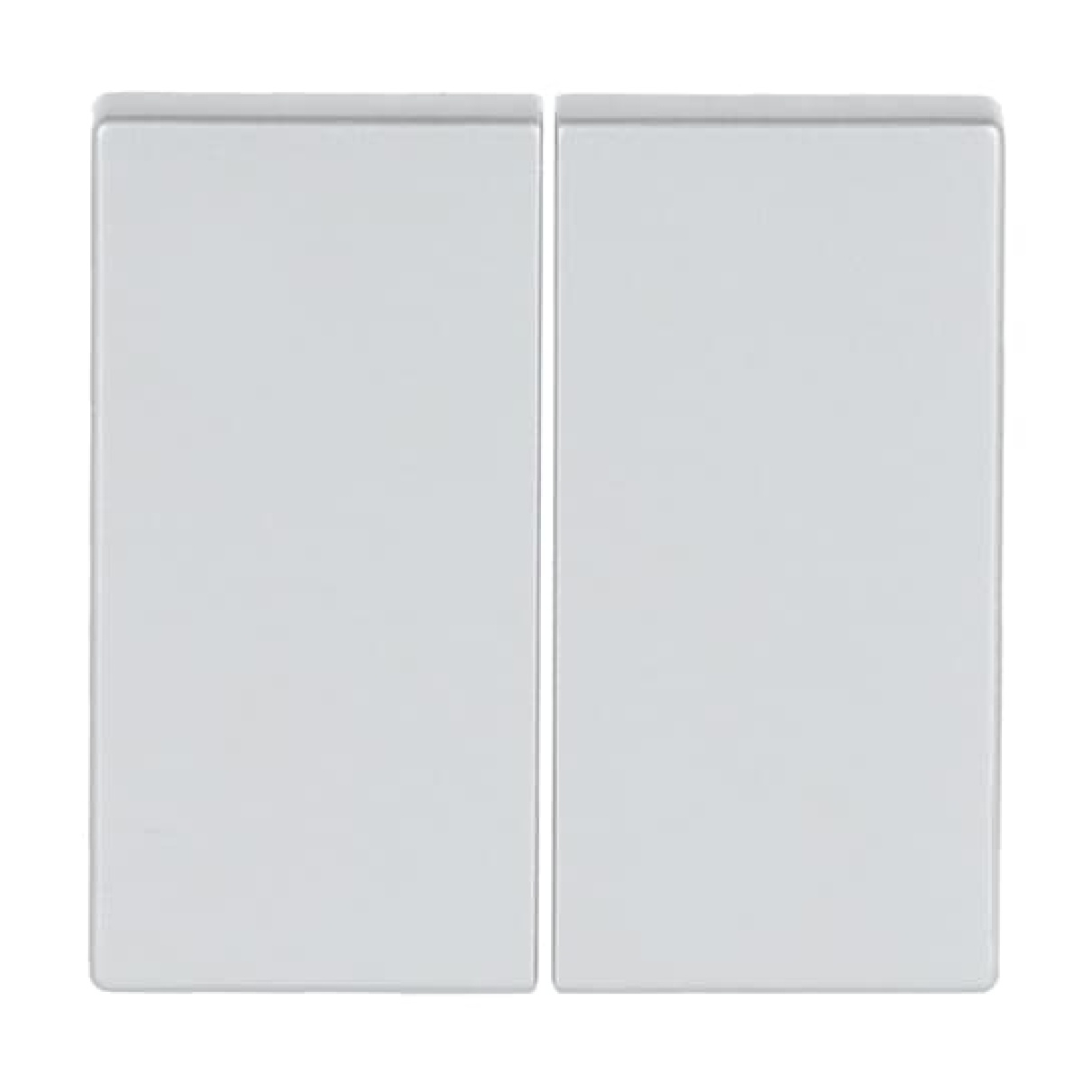 Rocker for Smart switch Two-part rocker aluminium silver - Platform 63