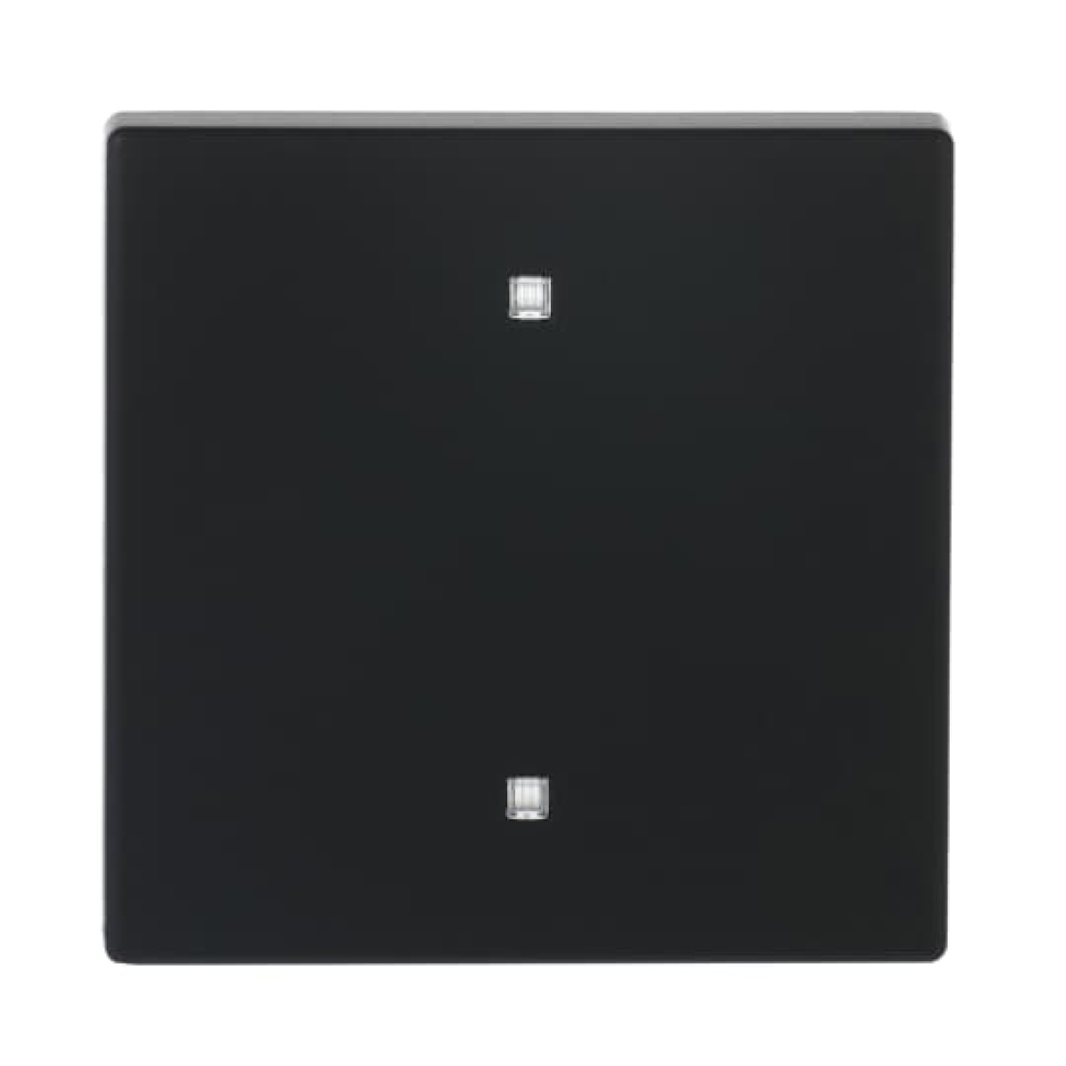 Rocker for Electronic push button Single rocker black matt - Platform 63
