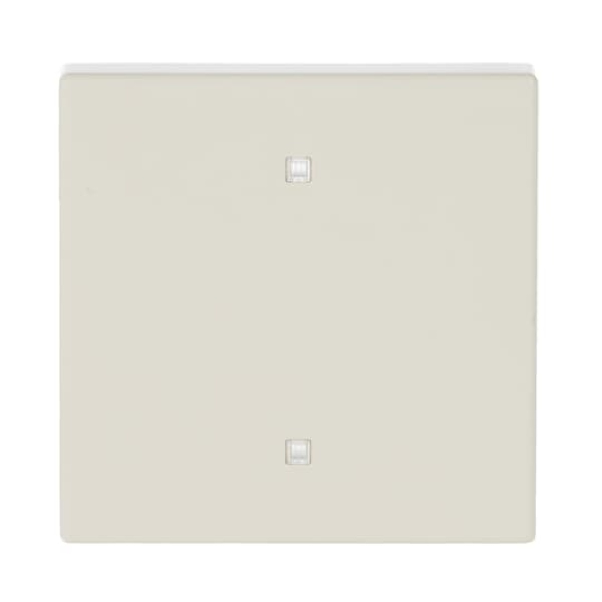 Rocker for Electronic push button Single rocker ivory white - Platform 63