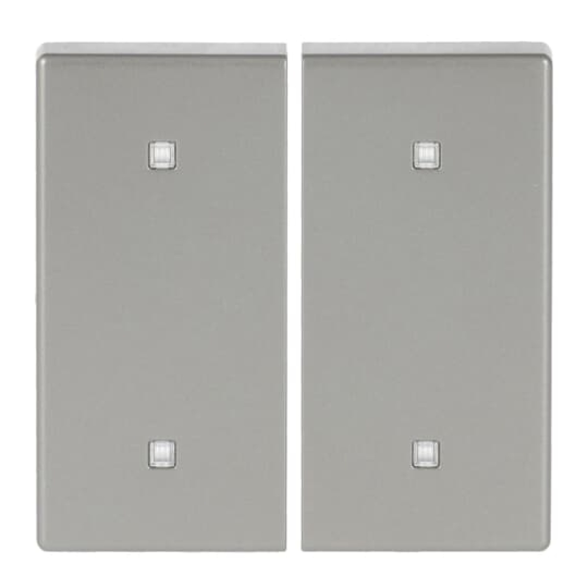 Rocker for Electronic push button Two-part rocker stainless steel - Pure Stainless Steel