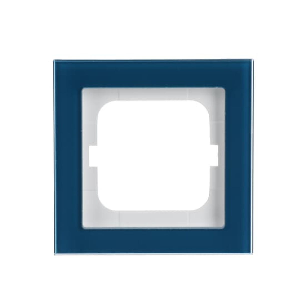 Cover frame 1-gang glass ocean - Busch-axcent pur