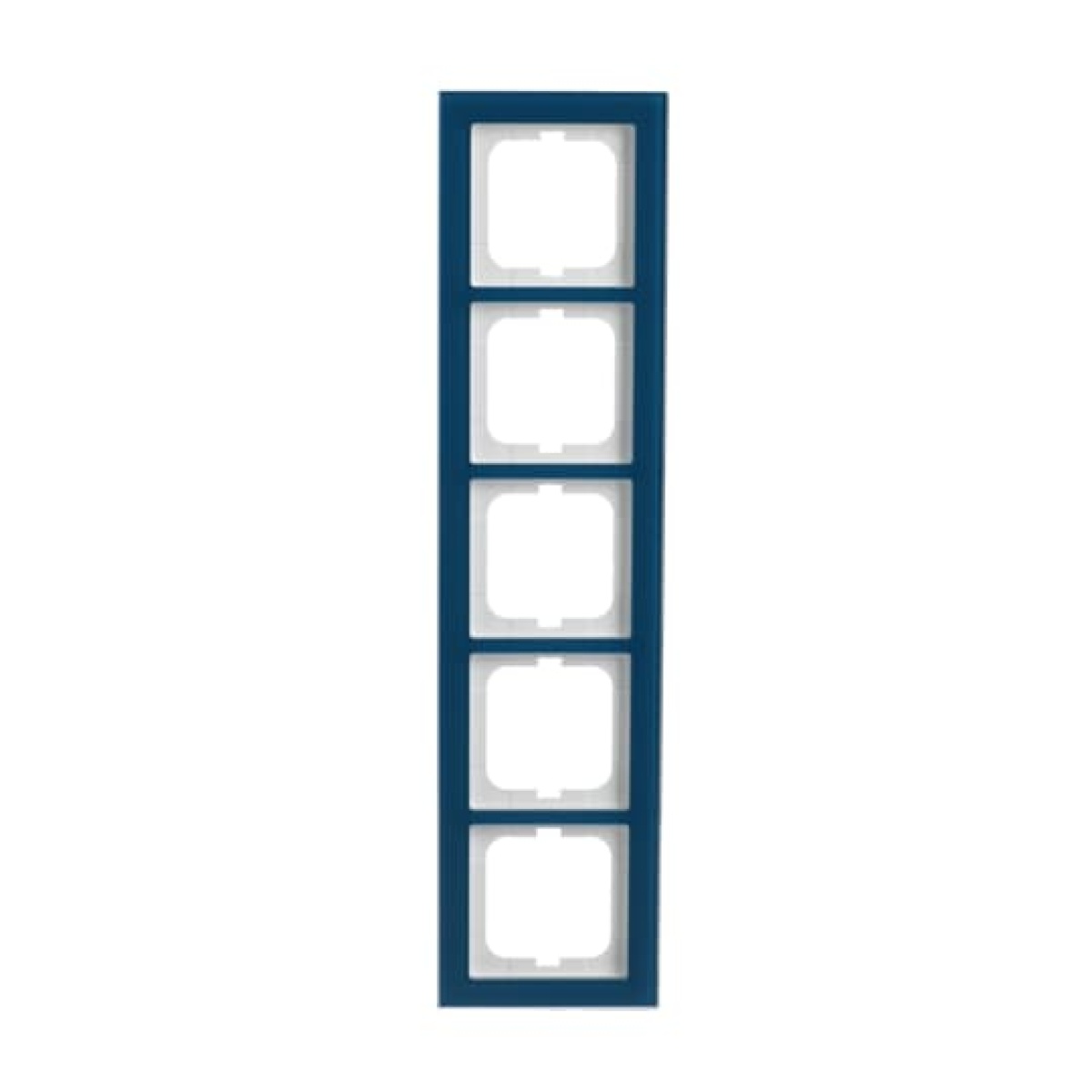 Cover frame 5-gang glass ocean - Busch-axcent pur
