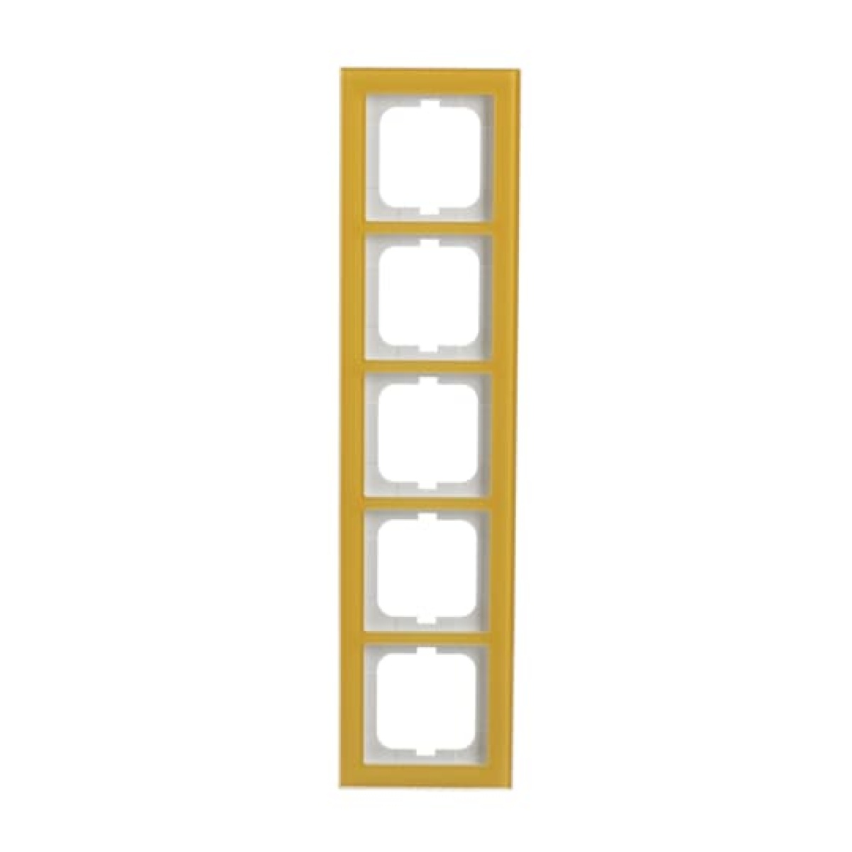 Cover frame 5-gang glass sun - Busch-axcent pur