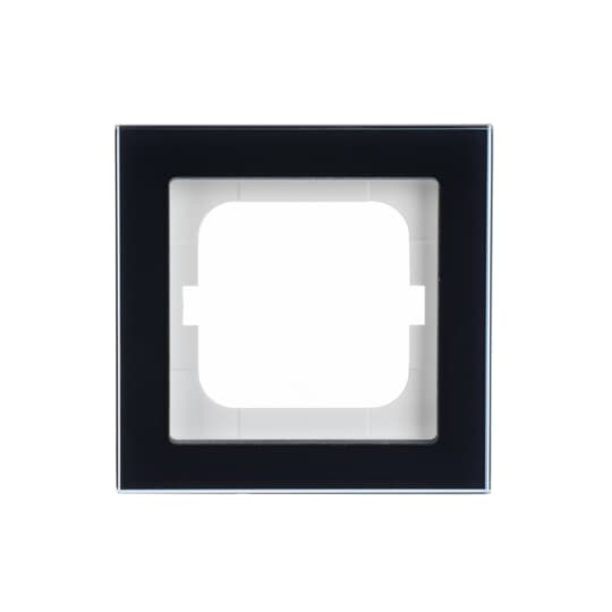 Cover frame 1-gang glass purple - Busch-axcent pur