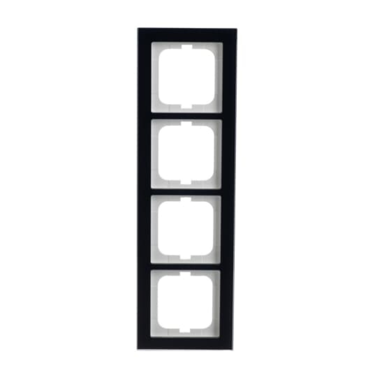 Cover frame 4-gang glass purple - Busch-axcent pur