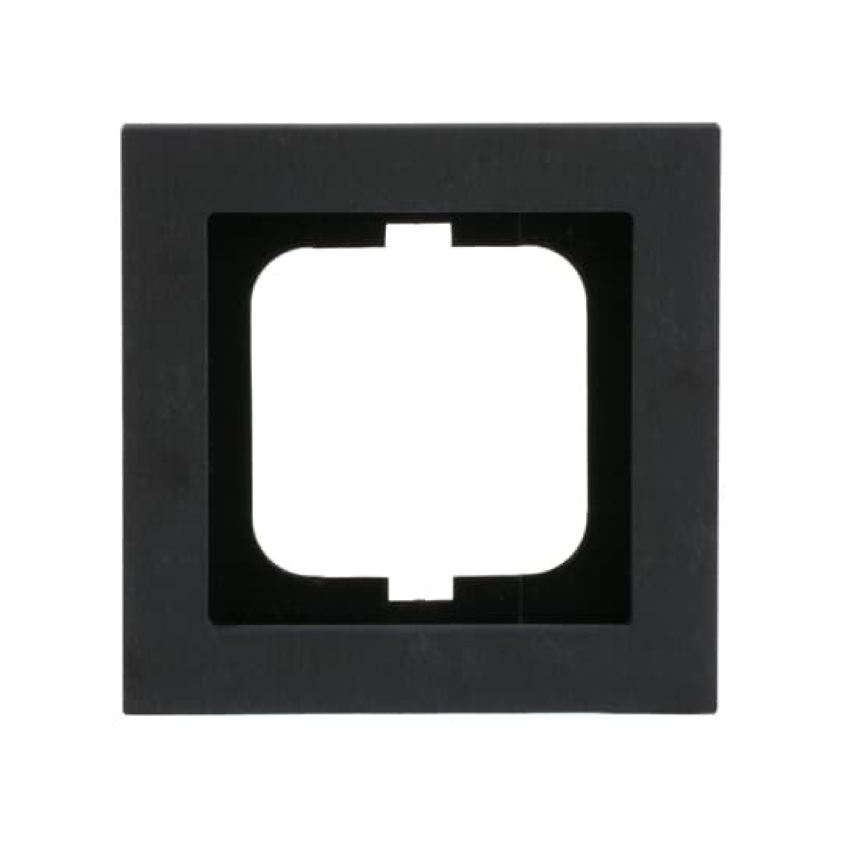 Cover frame 1-gang slate grey - Busch-axcent pur