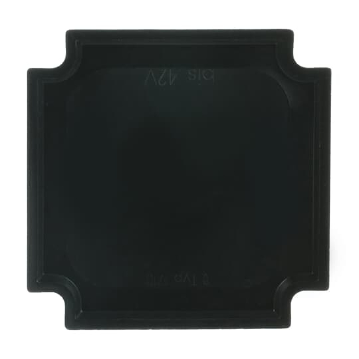 Socket Fixing Plate for Blind cover plate anthracite