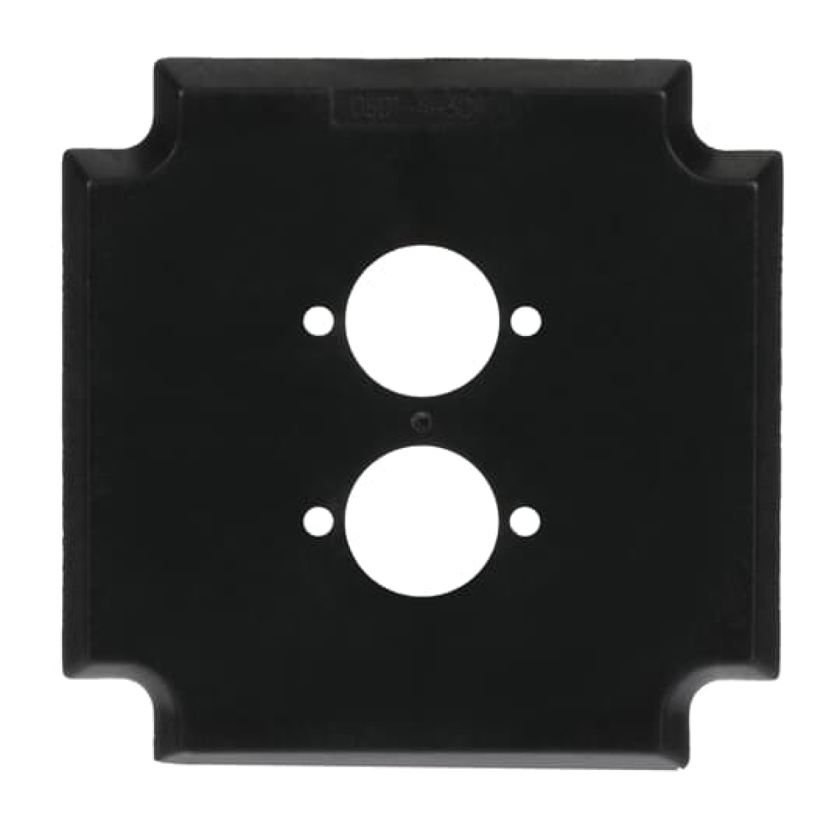 Socket Fixing Plate for Diode jacks 2 gang anthracite