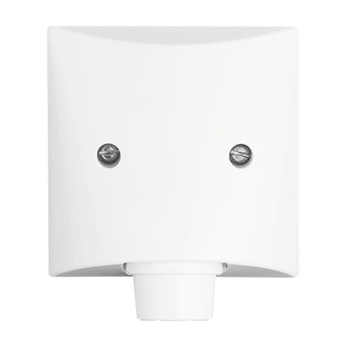 Cover plate Cable outlet alpine white - Allwetter 44 IP 44