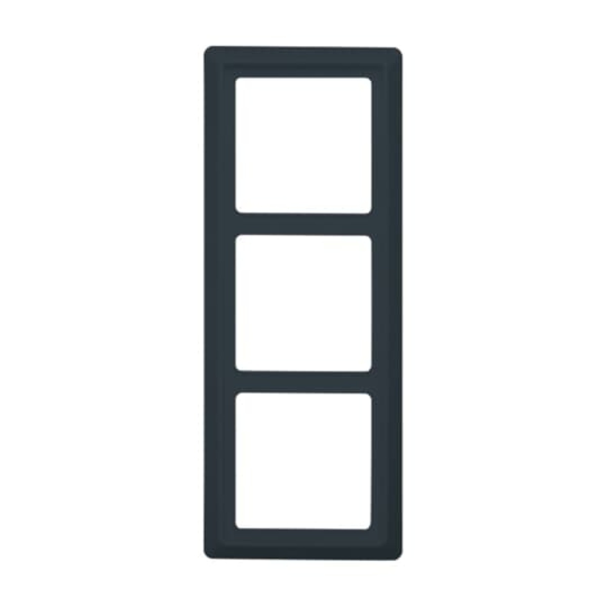 Cover frame 3-gang anthracite - Allwetter 44 IP 44
