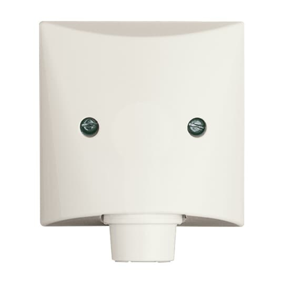 Cover plate Cable outlet white - Allwetter 44 IP 44