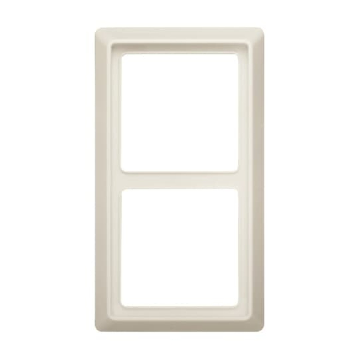 Cover frame 2-gang white - Allwetter 44 IP 44