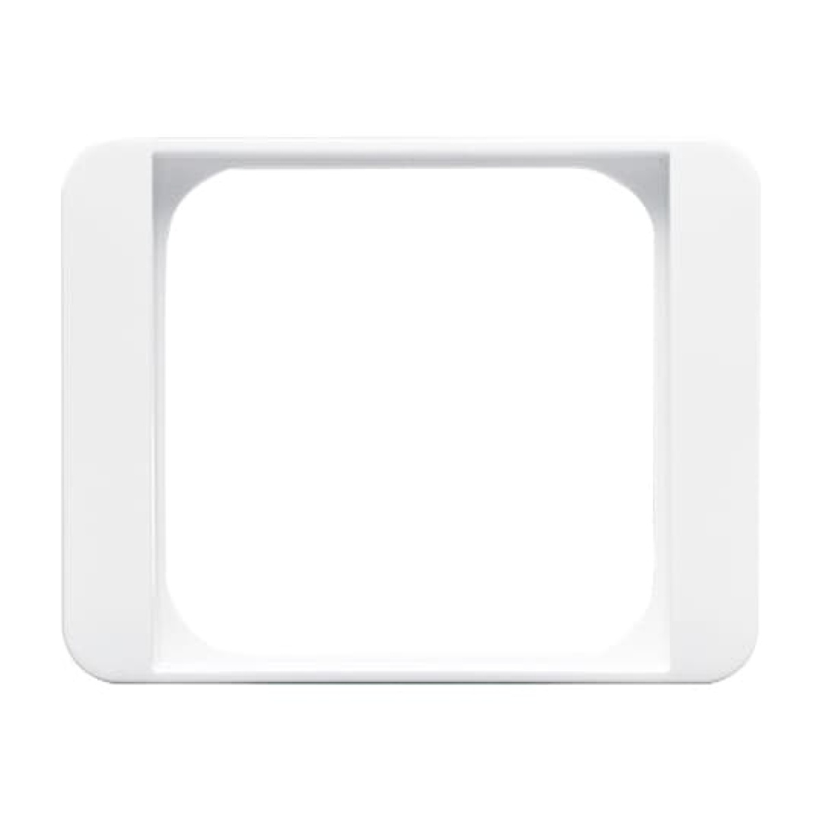 Cover plate 50x50 mm Telecommunication inserts studio white - alpha