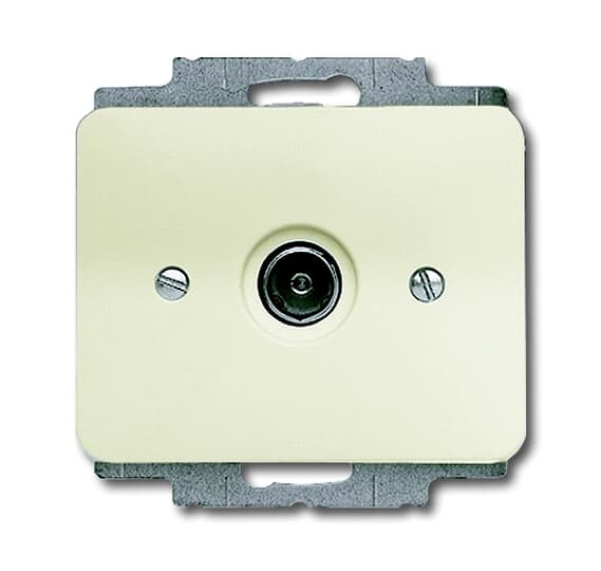 Data  Telecommunication  Antenna SAT 1 gang white - Busch-Duro 2000 SI