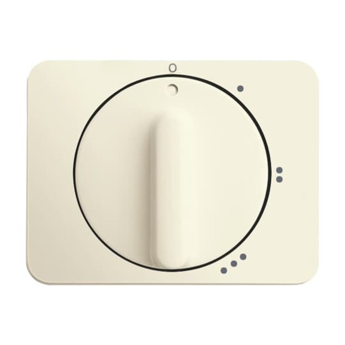 2542 DR01-22G Cover plate with rotary control, with marking