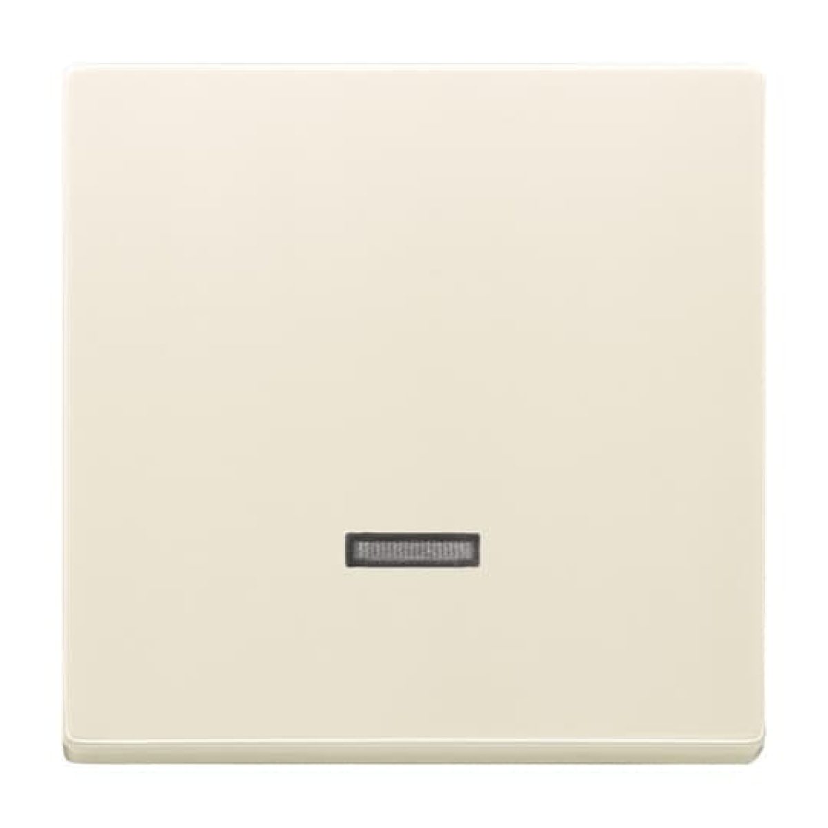 Control Element for Switchdimmer Single push button with Neon lamp ivory white - Platform 63