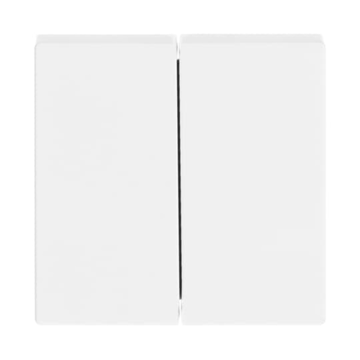 Rocker for Switchpush button, Two-part rocker studio white - Platform 63