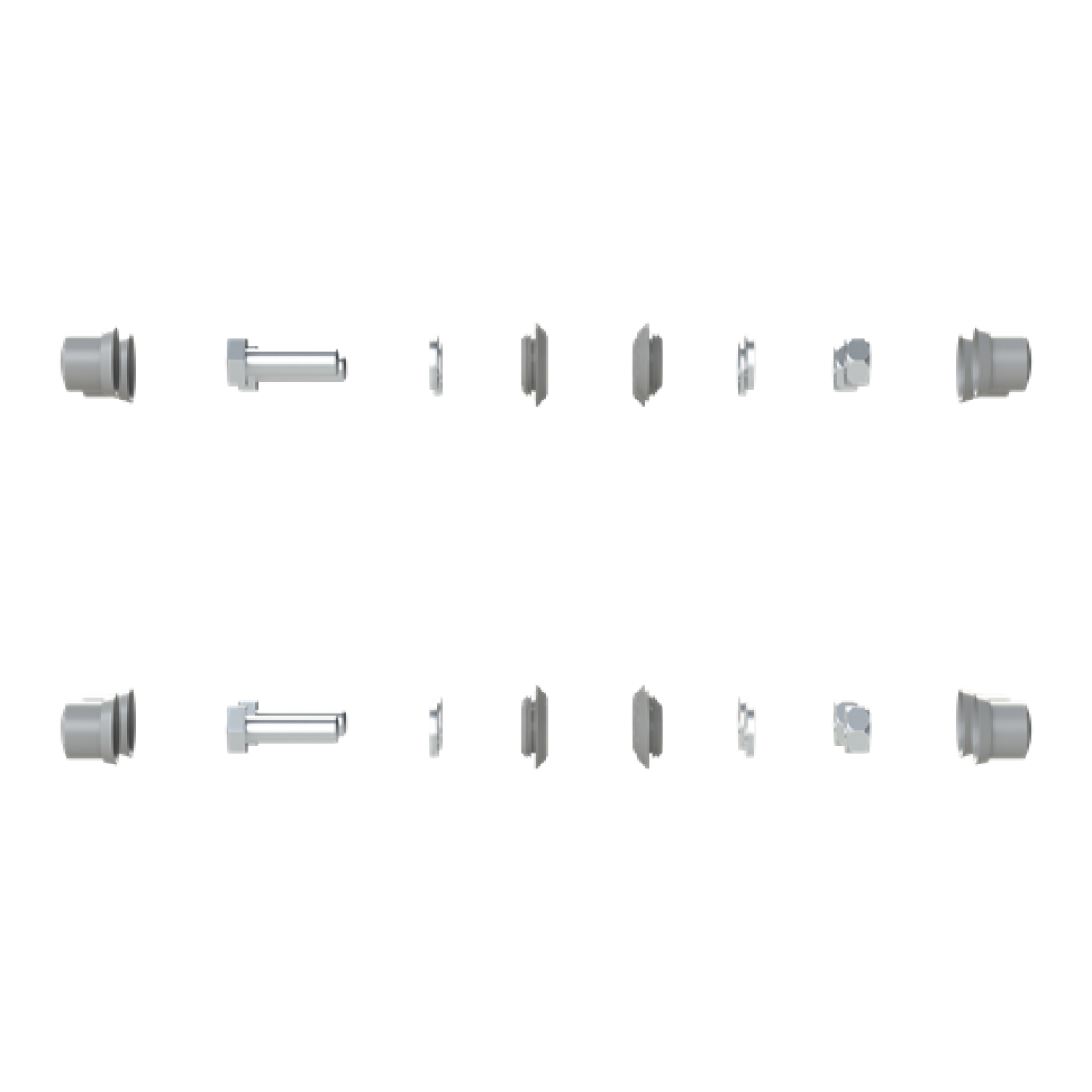 Cabinet connection, 25 mm x 150 mm x 240 mm